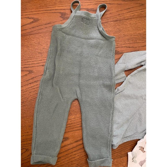 Little Planet Organic By Carters Sweater Romper Outfit 18m - Picture 9 of 9
